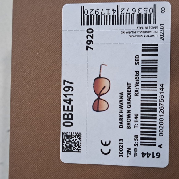 NWT Burberry Dark Havana Women's Sunglasses! - Picture 13 of 13